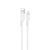 Кабель HOCO X97 Crystal color silicone charging data cable Micro white 772581927 фото