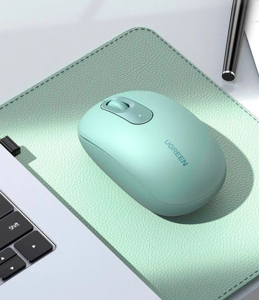 Маніпулятор миша UGREEN 2.4G Wireless Mouse Celadon Green 627705182 фото
