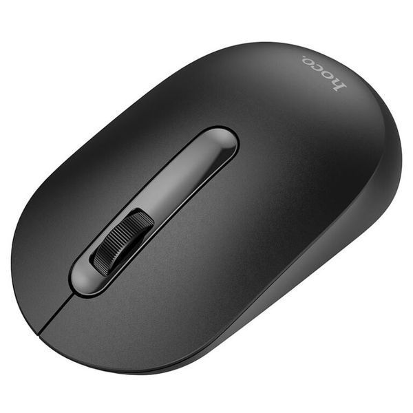 Манипулятор мышь HOCO GM14 Platinum 2.4G business wireless mouse Black 349054820 фото