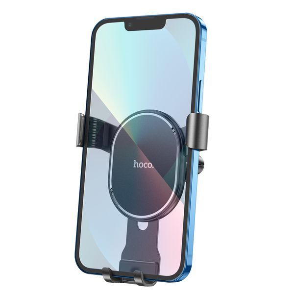Автодержатель для телефона HOCO CA56 Plus Armor metal gravity car holder Black 326899003 фото