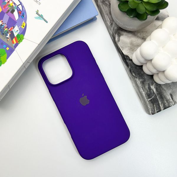 Чехол для смартфона Silicone Full Case AA Open Cam for Apple iPhone 16 Pro Max 22,Dark Purple 888364959 фото