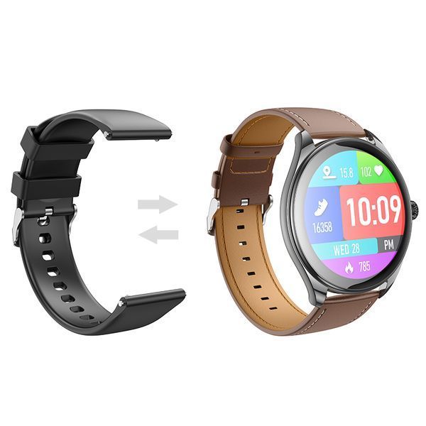 Смарт-годинник HOCO Y22 AMOLED 36mm. 200 mAh. IP67 Black 997562283 фото