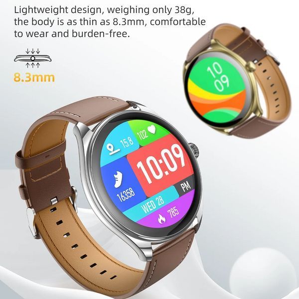 Смарт-годинник HOCO Y22 AMOLED 36mm. 200 mAh. IP67 Black 997562283 фото