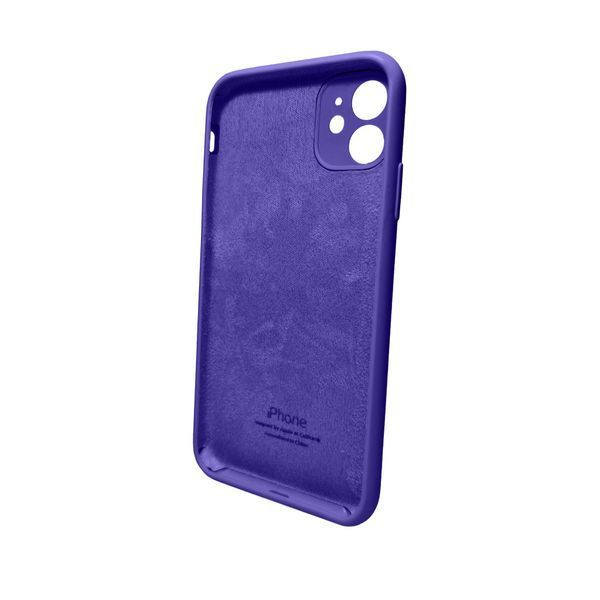 Чохол для смартфона Silicone Full Case AA Camera Protect for Apple iPhone 11 Pro Max кругл 22,Dark Purple 926411338 фото