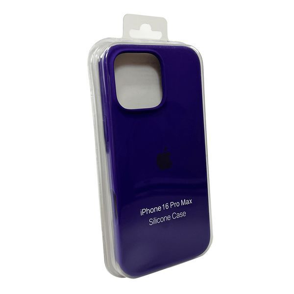 Чехол для смартфона Silicone Full Case AA Open Cam for Apple iPhone 16 Pro Max 22,Dark Purple 888364959 фото