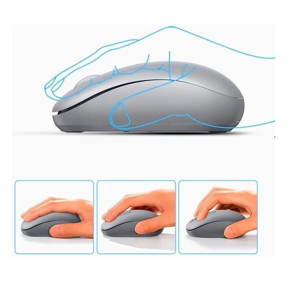 Маніпулятор миша UGREEN MU105 2.4G Wireless Mouse Moonlight Gray (UGR-90669) 719065532 фото