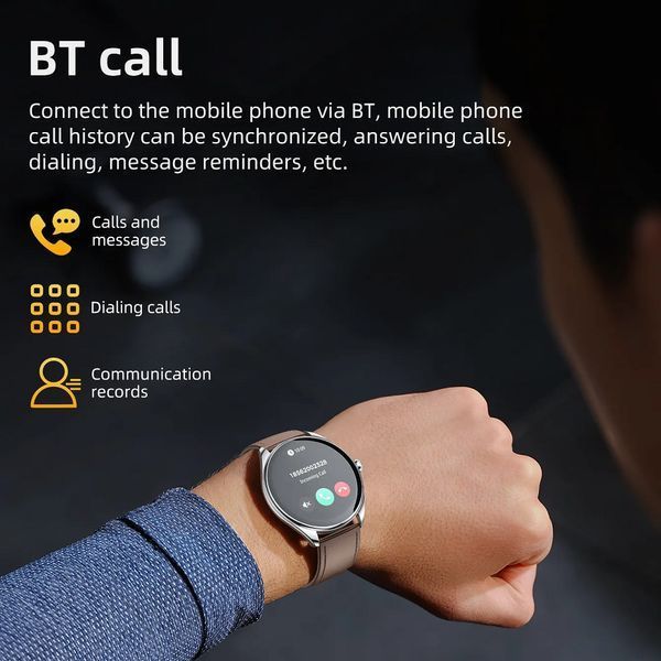 Смарт-годинник HOCO Y22 AMOLED 36mm. 200 mAh. IP67 Black 997562283 фото