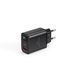 Мережевий зарядний пристрій WIWU 20W Firefly GaN Fast Charger 1A+1C with digital display Wi-G009 EU Black 940096028 фото 4