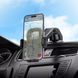 Автодержатель для телефона HOCO H15 Fair push-type car holder(center console) Black 475887186 фото 7