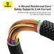 Кабель Baseus Dura Series Fast Charging Cable USB to iP 2.4A 1m Red+Black 312962483 фото 8