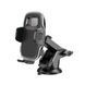 Автодержатель для телефона HOCO H15 Fair push-type car holder(center console) Black 475887186 фото 1