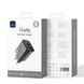 Мережевий зарядний пристрій WIWU 20W Firefly GaN Fast Charger 1A+1C with digital display Wi-G009 EU Black 940096028 фото 2