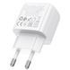Мережевий зарядний пристрій BOROFONE BAS41A Potential dual-port charger White 917428355 фото 7