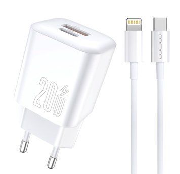Мережевий зарядний пристрій з кабелем WUW-T104L PD20W A+C Lightning kit 708554807 фото