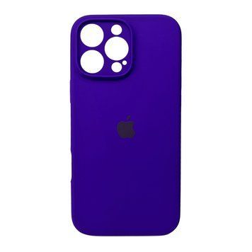 Чохол для смартфона Silicone Full Case AA Camera Protect for Apple iPhone 16 Pro Max 22,Dark Purple 158918731 фото
