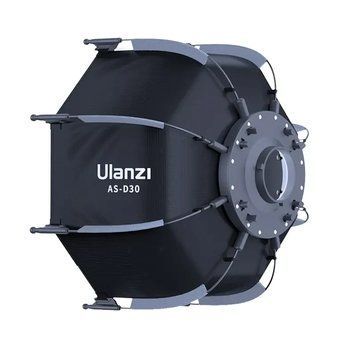 Софтбокс Ulanzi AS-D30 Octagonal Softbox, 30cm, Mini Bowens Mount and Grid (UV-L083GBB1 AS-D30) 164762419 фото