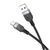 Кабель HOCO X109 Energy silicone charging data cable Type-C (L=1M) Black 513365146 фото