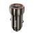 Автомобільний зарядний пристрій HOCO Z46A Blue whale PD20W+QC3.0 car charger Metal Gray 860208447 фото