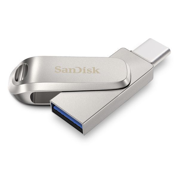 Флеш-накопичувач SanDisk USB 3.1 Ultra Dual Luxe Type-C 64Gb (150 Mb/s) 582775664 фото