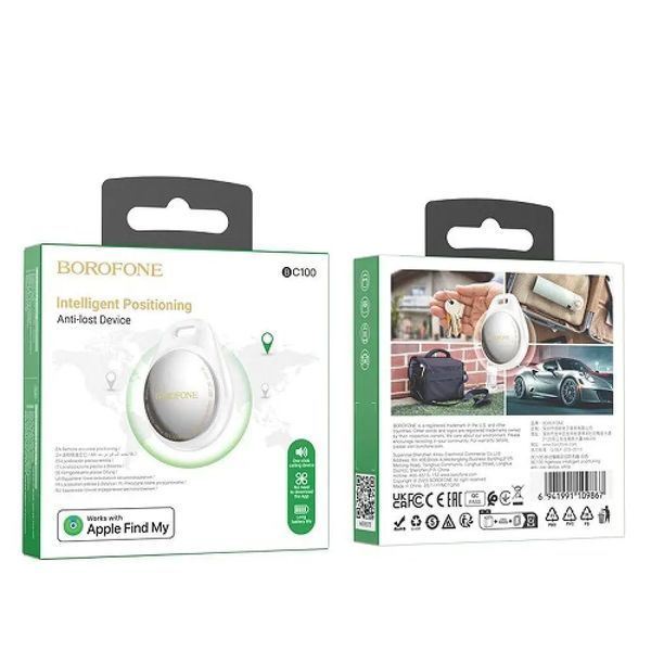 Трекер BOROFONE BC100 Ingenioso intelligent positioning anti-lost device White 205869798 фото