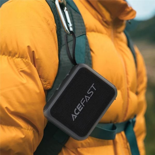 Портативна колонка ACEFAST K4 Go portable wireless speaker, 5W, IPX7, Black 108515231 фото