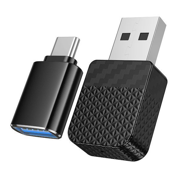 Адаптер CarPlay HOCO HU3 Tony car wireless CarPlay adapter Black 756571990 фото