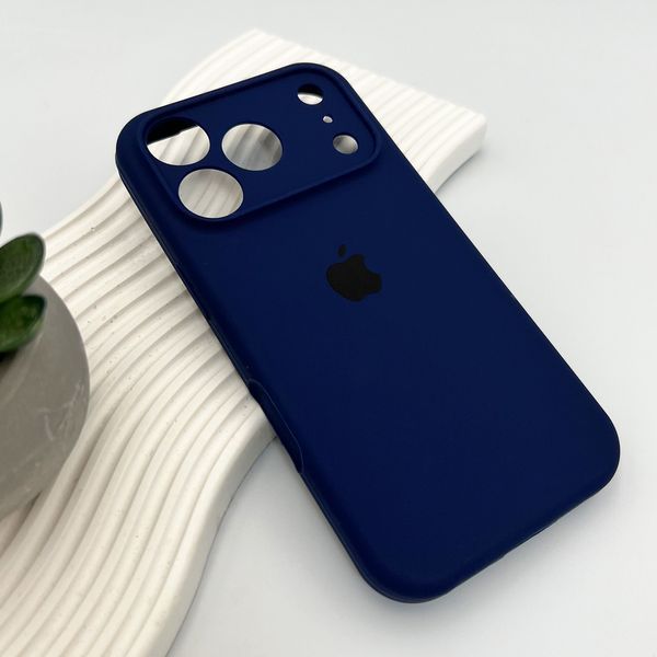 Чохол для смартфона Silicone Full Case AA Camera Protect for Apple iPhone 17 Pro Max 39,Navy Blue 906538377 фото