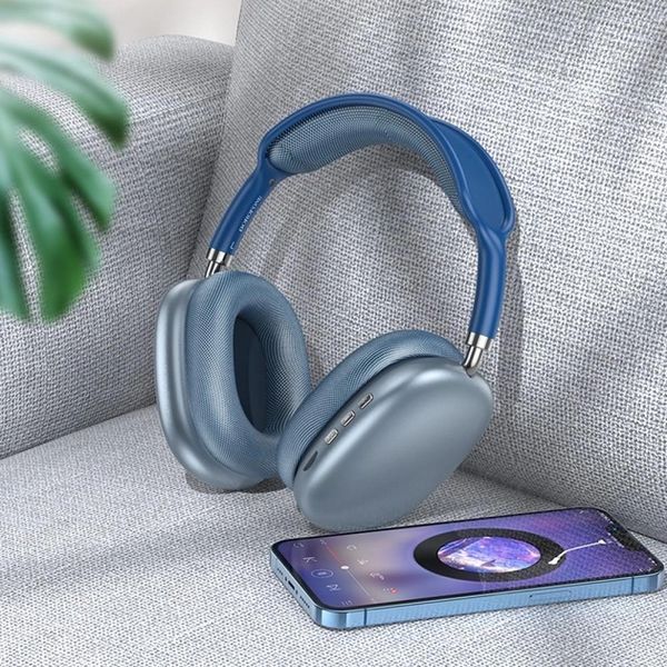 Бездротові накладні навушники BOROFONE BO22 Elegant BT headphones Blue 311749903 фото