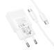 Сетевое зарядное устройство с кабелем HOCO N72 Speed single-port PD20W ultra-thin charger set(C to C)(EU) 325987032 фото 5