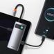 USB-хаб Baseus Metal Gleam Series 4-in-1 Multifunctional Type-C HUB Docking Station Gray（Type-C to HDMI*1+USB3.0*1+USB2.0*1+PD*1） 799347347 фото 9