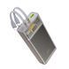Зовнішній акумулятор HOCO J104A Discovery edition 22.5W fully compatible power bank with cable(20000mAh) Gray 256216487 фото 5