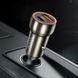 Автомобільний зарядний пристрій HOCO Z46A Blue whale PD20W+QC3.0 car charger Metal Gray 860208447 фото 5