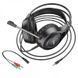 Игровые наушники HOCO W106 Tiger gaming headset Black 341199485 фото 5