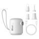 Портативний насос для матраців Baseus PocketGo Portable Air Pump Stellar White 319406833 фото 11