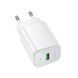 Мережевий зарядний пристрій BOROFONE BAS82A Star single port QC3.0 charger (EU) White 553066400 фото 3