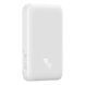 Зовнішній акумулятор Baseus Magnetic Mini Air Wireless Fast Charge Power Bank 6000mAh 20W Stellar White（With Simple Series Charging Cable Type-C to 420633887 фото 3