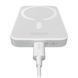 Зовнішній акумулятор Baseus Magnetic Mini Air Wireless Fast Charge Power Bank 6000mAh 20W Stellar White（With Simple Series Charging Cable Type-C to 420633887 фото 9