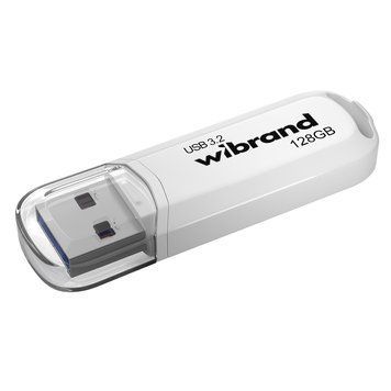 Флеш-накопитель Wibrand USB 3.2 Gen1 Marten 128GB White 764049823 фото