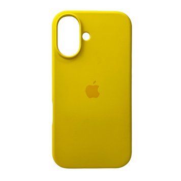 Чохол для смартфона Silicone Full Case AA Open Cam for Apple iPhone 16 56,Sunny Yellow 716508219 фото