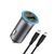 Автомобільний зарядний пристрій ACEFAST B16 95W (USB-A+USB-C) dual port metal car charger set (P5) Metal Gray 848297508 фото