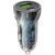 Автомобильное зарядное устройство HOCO Z47A Transparent Discovery Edition dual port PD30W+QC3.0 car charger Transparent Black 615596522 фото