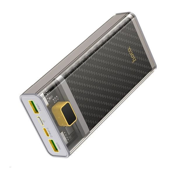 Зовнішній акумулятор HOCO J103A Discovery edition 22.5W fully compatible power bank(20000mAh) Gray 345987369 фото