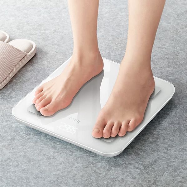 Ваги підлогові HOCO HI21 Smart body fat scale White 108347509 фото
