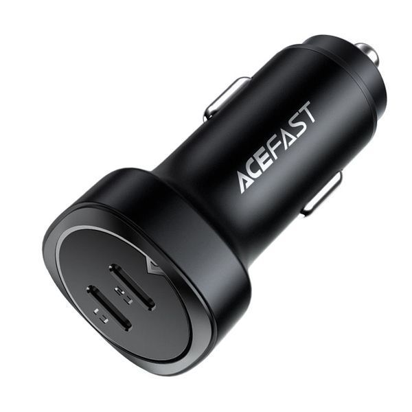 Автомобильное зарядное устройство ACEFAST B2 72W dual USB-C metal car charger 428826497 фото