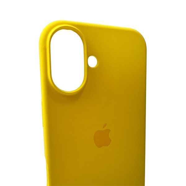 Чехол для смартфона Silicone Full Case AA Open Cam for Apple iPhone 16 56,Sunny Yellow 716508219 фото