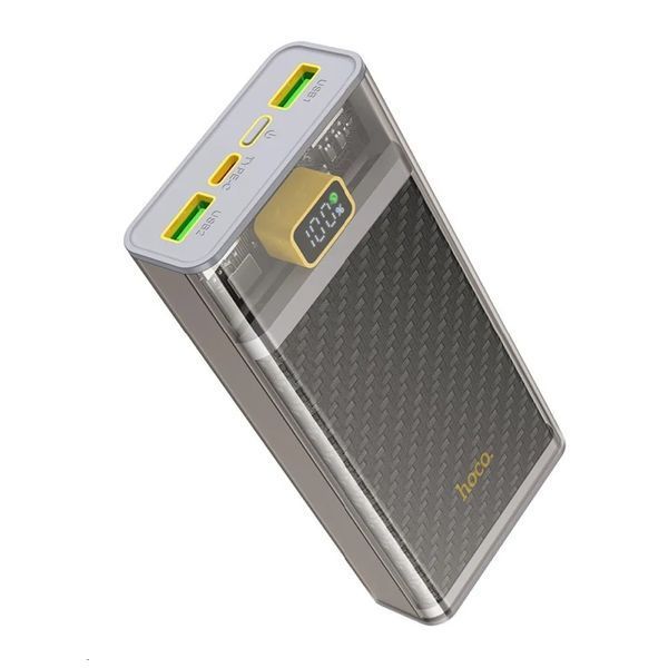 Зовнішній акумулятор HOCO J103A Discovery edition 22.5W fully compatible power bank(20000mAh) Gray 345987369 фото
