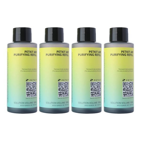 Рідина для освіжувача PETKIT Concentrated Air Purifying Refill-50ml*4 (P9214) 519714178 фото
