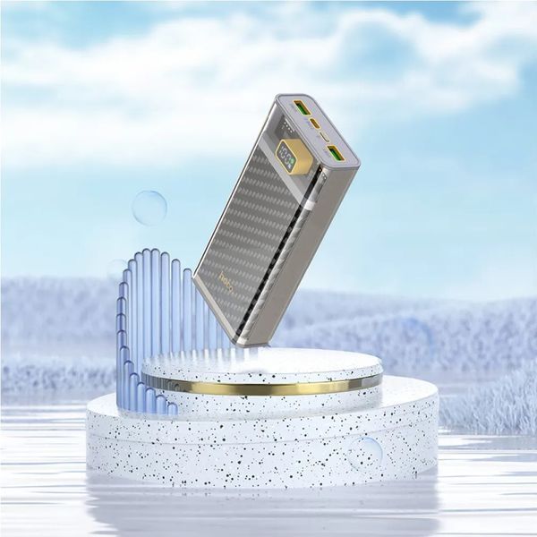 Зовнішній акумулятор HOCO J103A Discovery edition 22.5W fully compatible power bank(20000mAh) Gray 345987369 фото