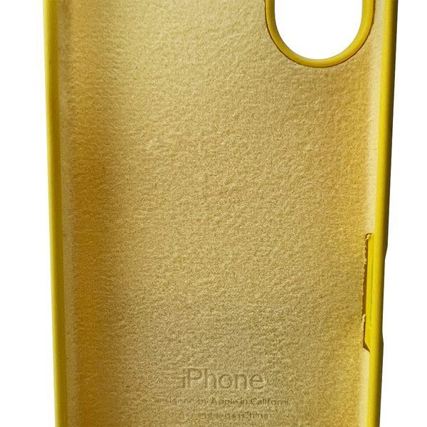 Чехол для смартфона Silicone Full Case AA Open Cam for Apple iPhone 16 56,Sunny Yellow 716508219 фото