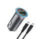 Автомобільний зарядний пристрій ACEFAST B16 95W (USB-A+USB-C) dual port metal car charger set (P5) Metal Gray 848297508 фото 1